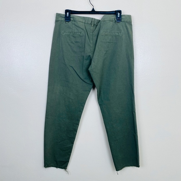 Nili Lotan East Hampton Pant Moss Green Twill - Picture 8 of 8